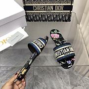 Dior Dway Slide Multicolor Embroidered 26123099-02 - 2