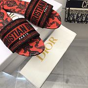 Dior Dway Slide Multicolor Embroidered 26123099-05 - 6