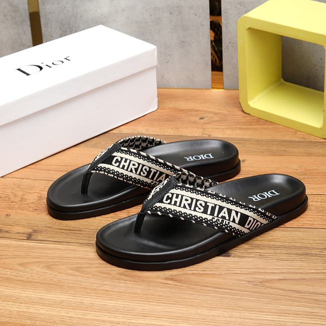 Dior Men's Flip-flops with Oblique 18123081 - 1