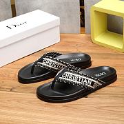 Dior Men's Flip-flops with Oblique 18123081 - 5