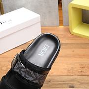 Dior Men's Slide Black Leather 18123082 - 4