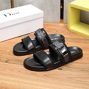Dior Men's Slide Black Leather 18123082 - 6