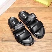 Dior Men's Slide Black Leather 18123082 - 2