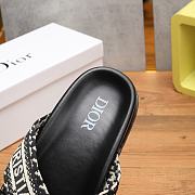 Dior Men's Slides with Oblique 18123081 - 5