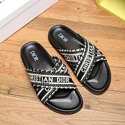 Dior Men's Slides with Oblique 18123081 - 3