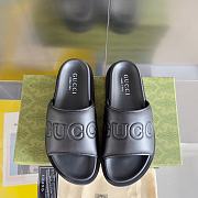 Gucci Interlocking G Slide All Black - 6