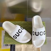 Gucci Interlocking G Slide White - 5