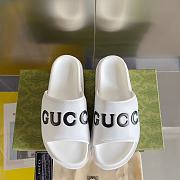 Gucci Interlocking G Slide White - 4