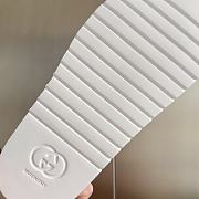 Gucci Slippers Canvas Strap White - 3