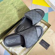 Gucci Slippers Canvas Strap Grey - 2