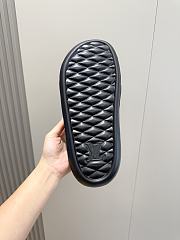 LV Cartoon Print Pool Slide Black - 2