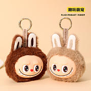 Labubu Keychain Plush Doll Keychain Pendant Set 4  - 2