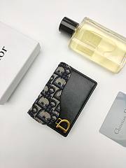 DIOR CARD HOLDER 130810A-01 Size 11x7x2.5CM - 4