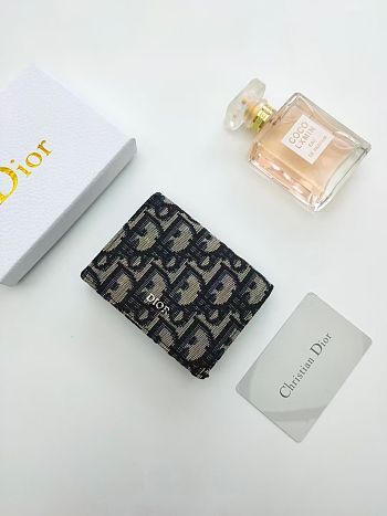 DIOR CARD HOLDER 130812A-01 Size 10x6.8x2CM