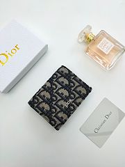 DIOR CARD HOLDER 130812A-01 Size 10x6.8x2CM - 5
