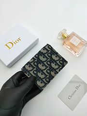 DIOR CARD HOLDER 130812A-01 Size 10x6.8x2CM - 3