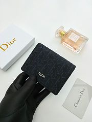 DIOR CARD HOLDER 130812A-02 Size 10x6.8x2CM - 3