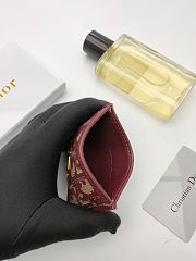 DIOR CARD HOLDER 130812F-01 Size 10x7x0.5CM - 4