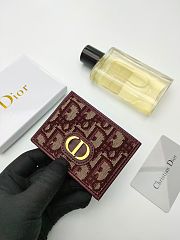 DIOR CARD HOLDER 130812F-01 Size 10x7x0.5CM - 2