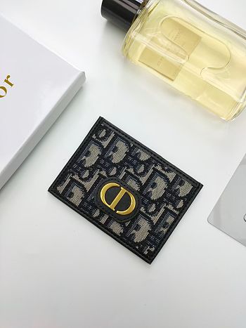DIOR CARD HOLDER 130812F-02 Size 10x7x0.5CM