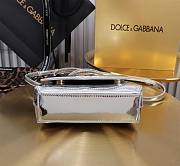 Dolce & Gabbana Silver Kadin Canta Logo Size 17x6x13CM - 2