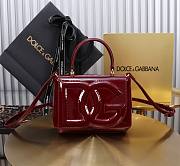 Dolce & Gabbana Plum Kadin Canta Logo Size 17x6x13CM - 1