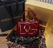 Dolce & Gabbana Plum Kadin Canta Logo Size 17x6x13CM - 6