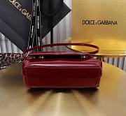 Dolce & Gabbana Plum Kadin Canta Logo Size 17x6x13CM - 3