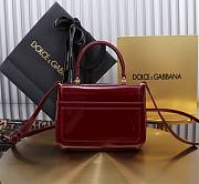 Dolce & Gabbana Plum Kadin Canta Logo Size 17x6x13CM - 2