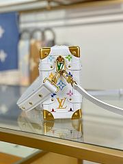 LV x TM Side Trunk Multicolored Size 23x16x8CM - 5