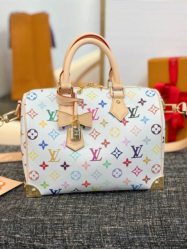 LV x TM Speedy Bandoulière 25 Size 25x19x15CM - 1