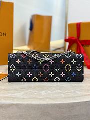 LV x ONTHEGO EAST WEST CHAIN BLACK Size 25x13x10CM - 3