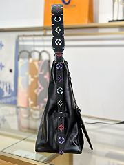 LV x TM CARRYALL VIBE BLACK Size 39x30x15CM - 6