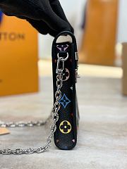 LV x TM MÉTIS Phone Pouch Black Size 17x10x4CM - 5