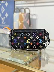 LV x TM Pochette Accessoires Black Size 22x13x4CM - 5