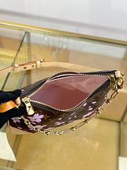 LV x TM Borsa Boulogne PM Sakura Brown Size 29x16x9CM - 3