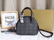 MCM Black Messenger Bag Size 18x7x15CM - 3