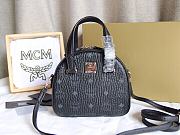 MCM Black Messenger Bag Size 18x7x15CM - 2