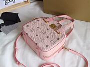 MCM Pink Messenger Bag Size 18x7x15CM - 3
