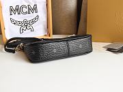 MCM Delmy Bag In Visetos Black Size 22x12x4CM - 6