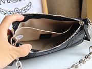 MCM Delmy Bag In Visetos Black Size 22x12x4CM - 3