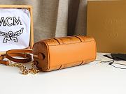 MCM Delmy Boston Bag in Brown Size 19x8x10CM - 5