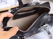 MCM Ella Boston Mini Bag in Visetos Black Size 18x8x10CM - 3