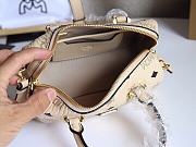 MCM Ella Boston Mini Bag in Visetos Beige Size 18x8x10CM - 5