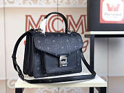 MCM Patricia Dijual Black Size 26x19x10CM - 3