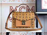 MCM Patricia Dijual Brown Size 26x19x10CM - 4