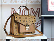 MCM Patricia Dijual Brown Size 26x19x10CM - 3