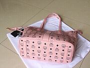 MCM Reversible Liz Shopper Pink Bag Size 35x15x29CM - 6