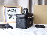 MCM Rockstar Vanity Case Black Size 20x11x10CM - 6