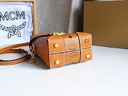 MCM Soft Berlin Crossbody Brown Bag Size 15x7x11CM - 3